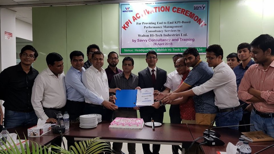 KPI Activation Ceremony at Walton Hi-Tech Ind. Ltd.